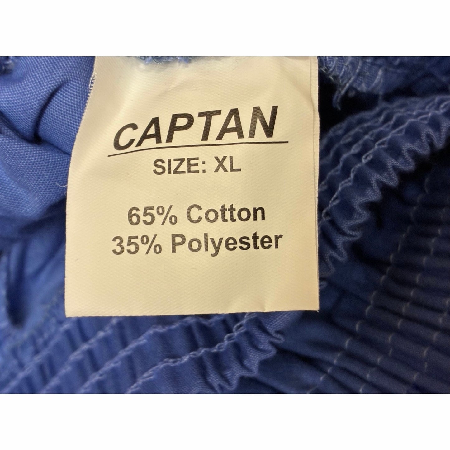 Captan Blue Scrub Pants Size X-Large New