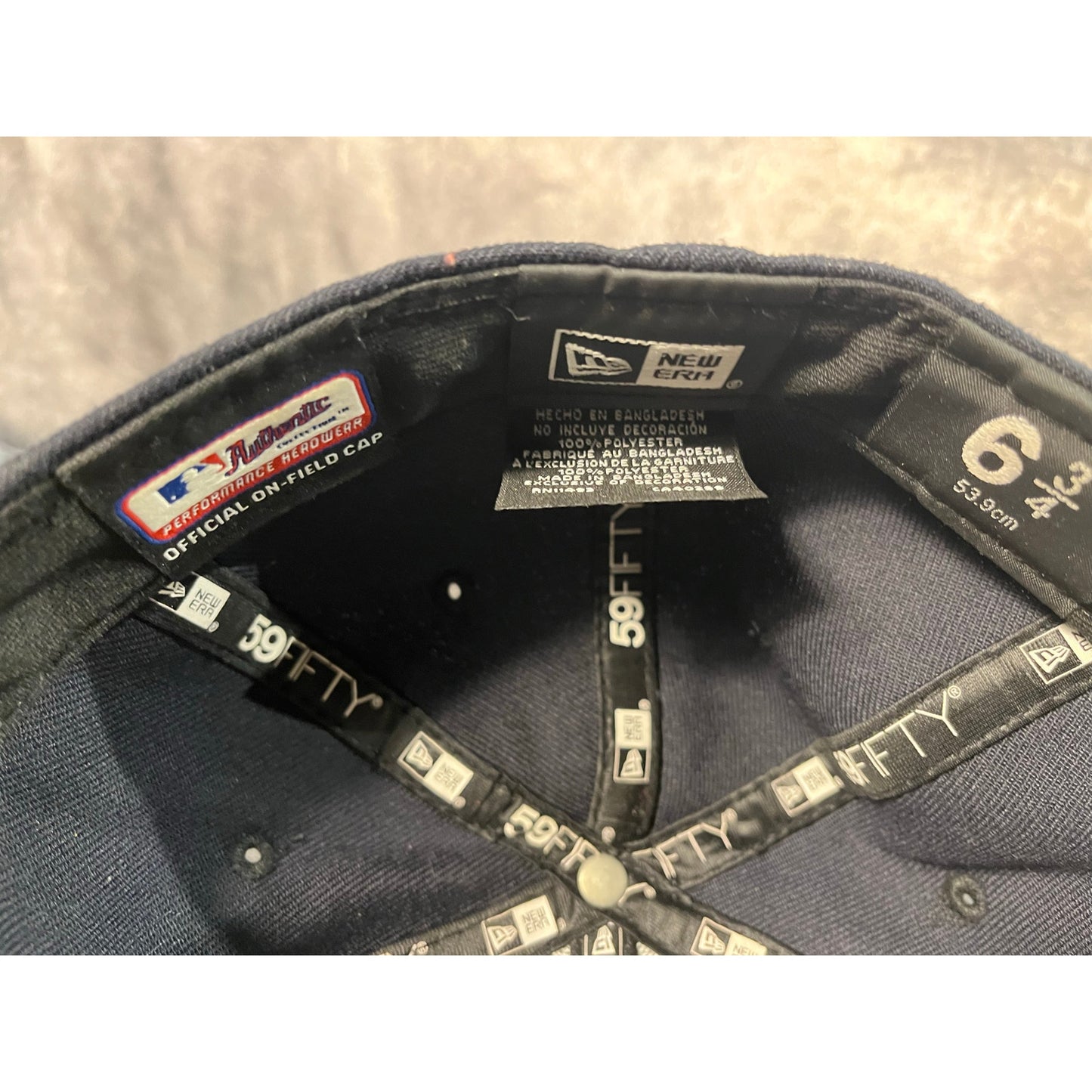 Kids New Era Hat Size 6 3/4 Navy Yankee