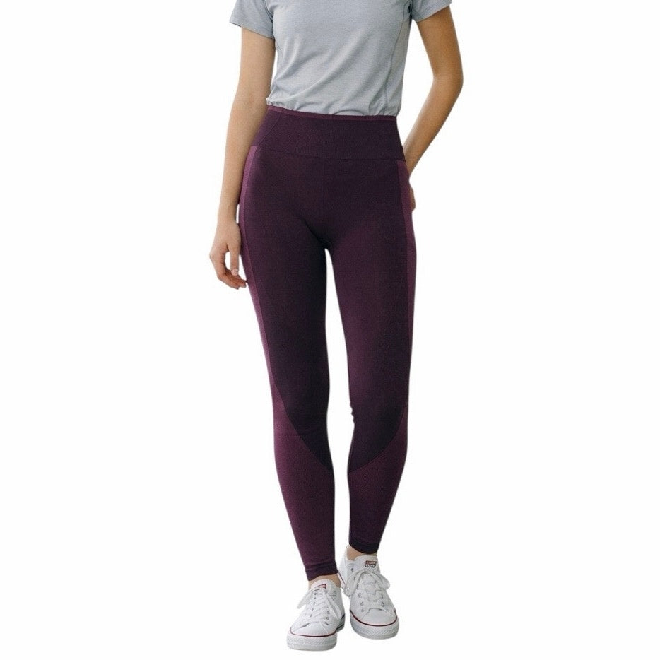 Pink Burgundy Women’s Leggings Size Small