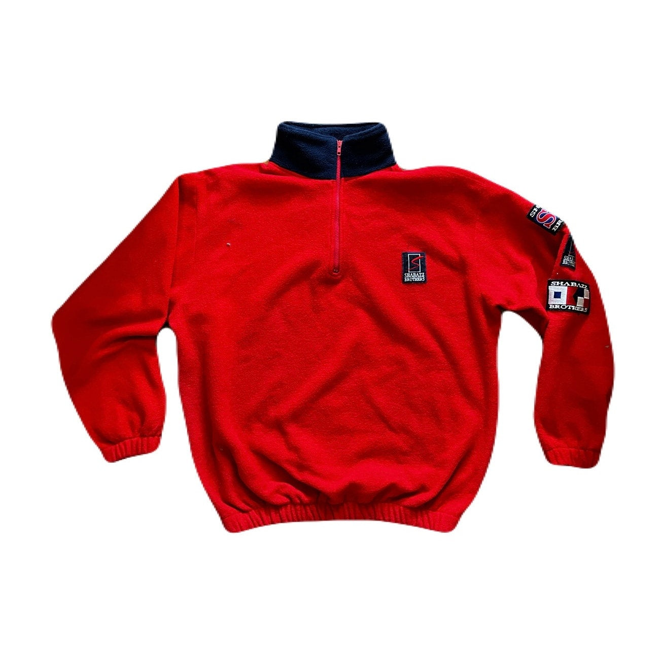 Shabazz Brothers Red Sweater CrewNeck Size Large