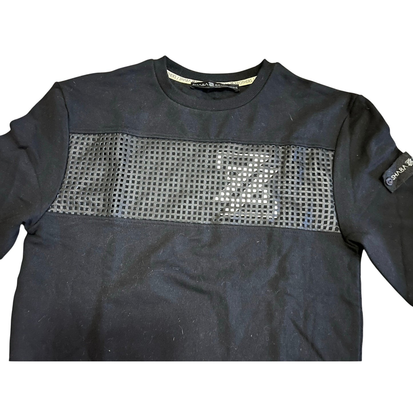 Shabazz Brothers Black CrewNeck Men’s Sweater Size Small