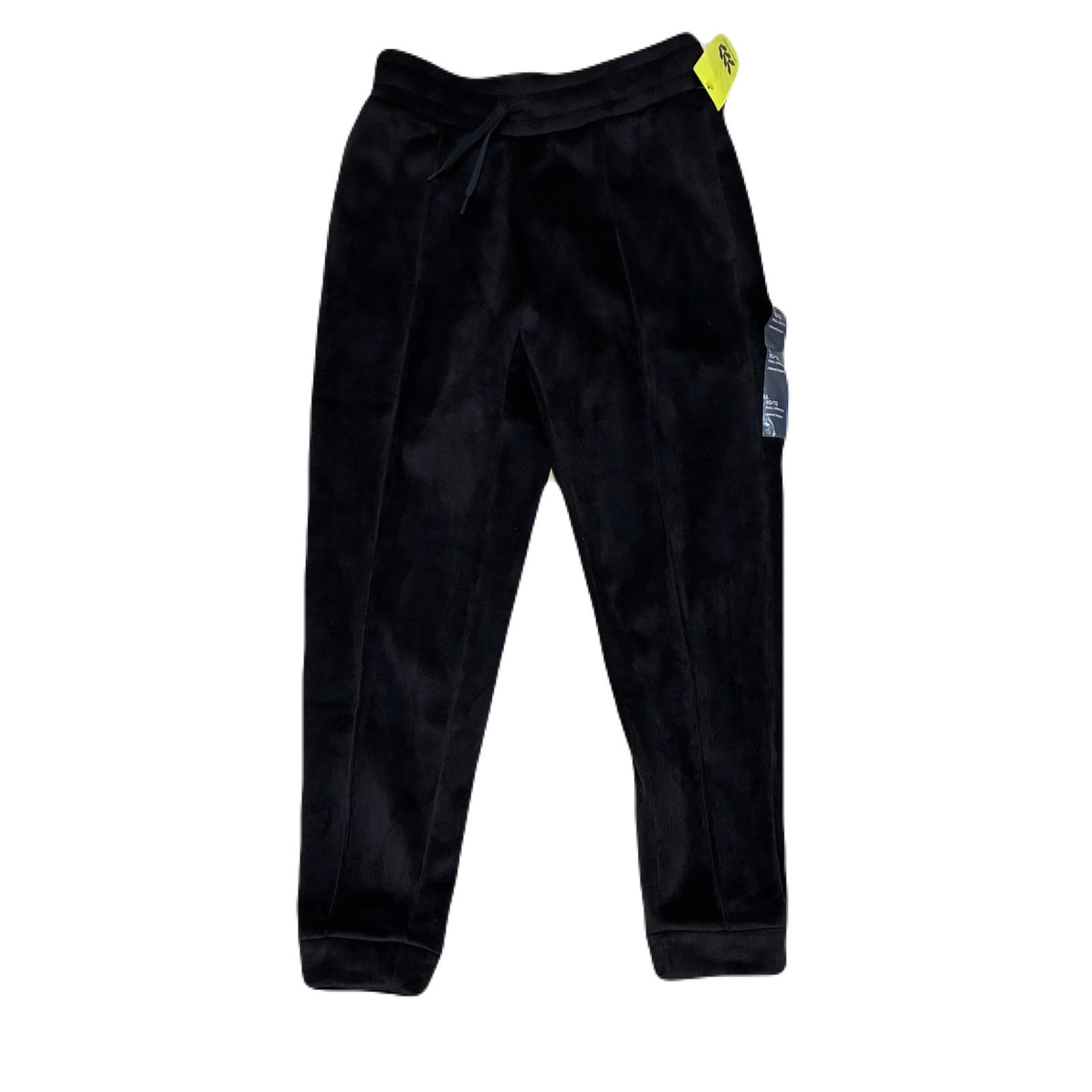 All In Motion Boys Ribbed Jogger High Rise Slim Fit Black Size L 10/12