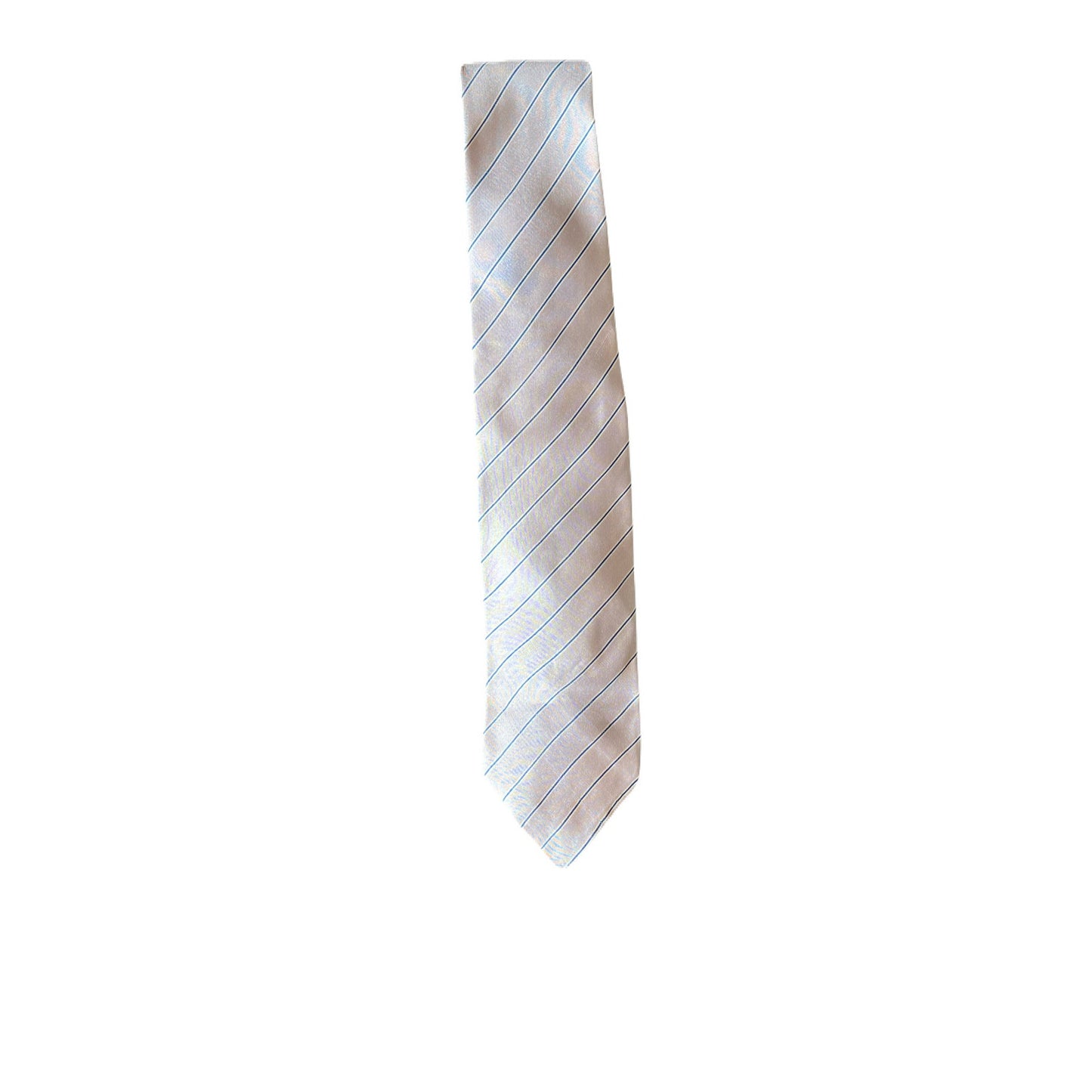 Geismar Kaplan Men’s Tie Sliver With Blue Strips