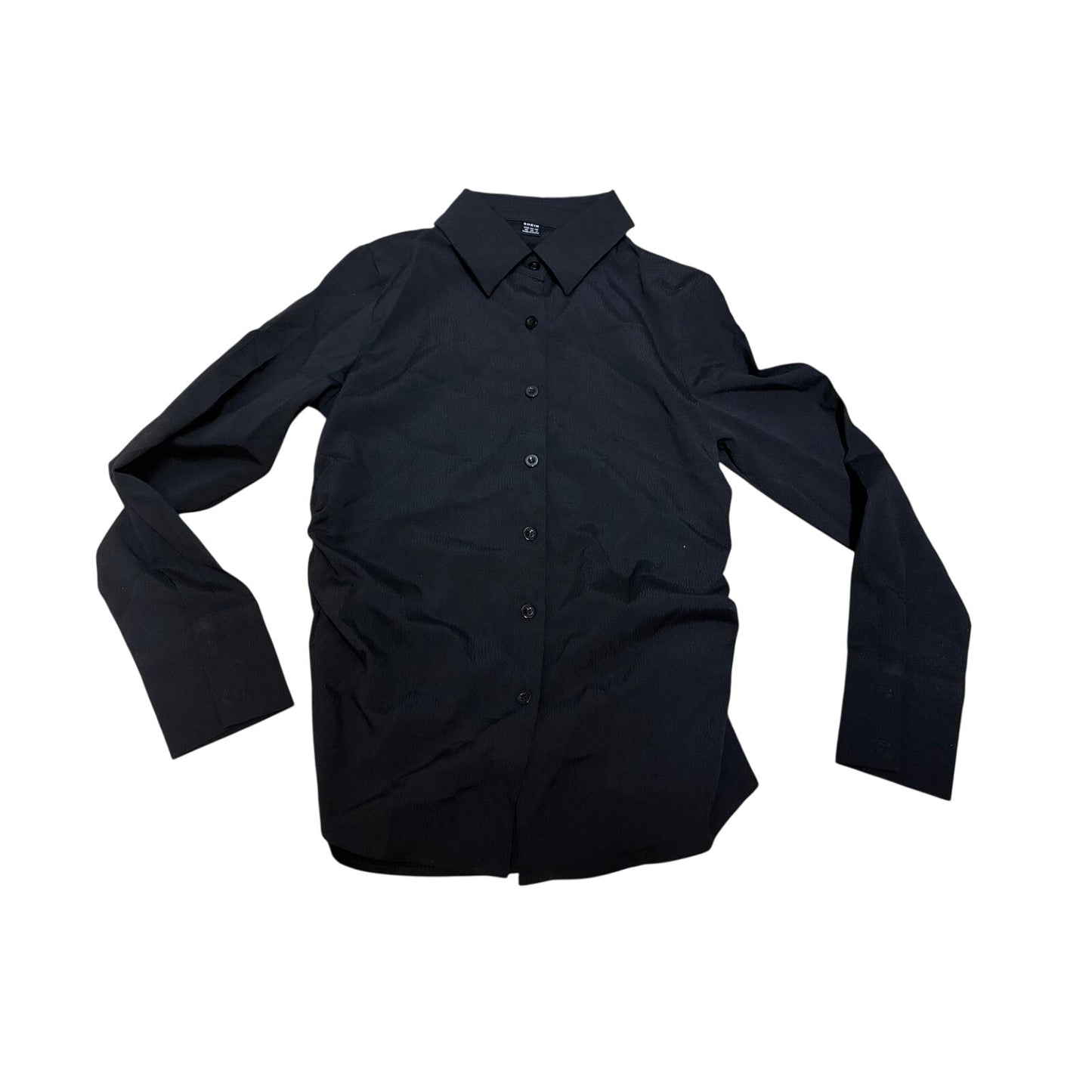 SHEIN Women’s Black Button Down Size XS New