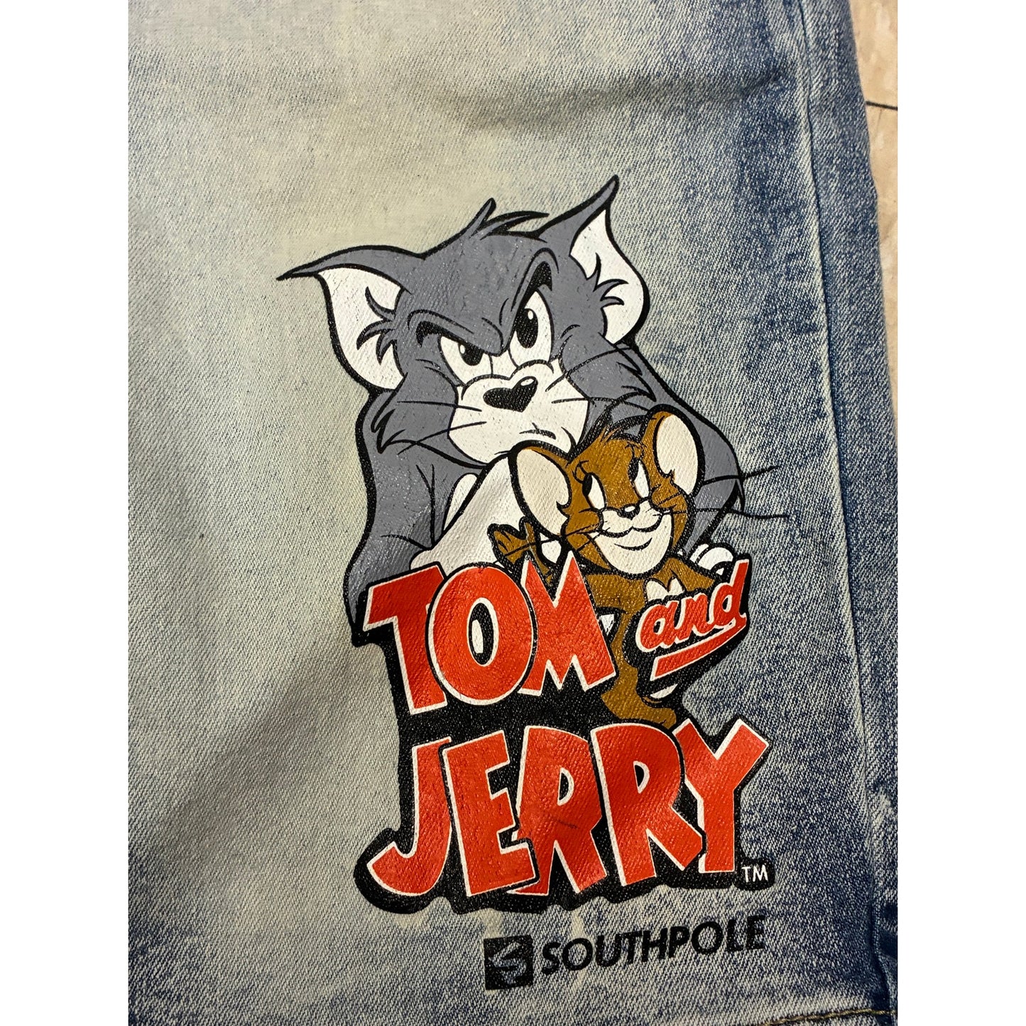 Southpole Tom And Jerry Blue Men’s Shorts Size 30