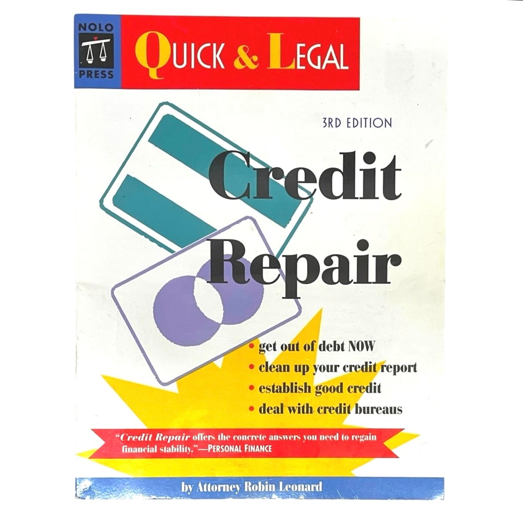 Credit Repair: Auick & Legal
3rd Edition - 1 April 1999