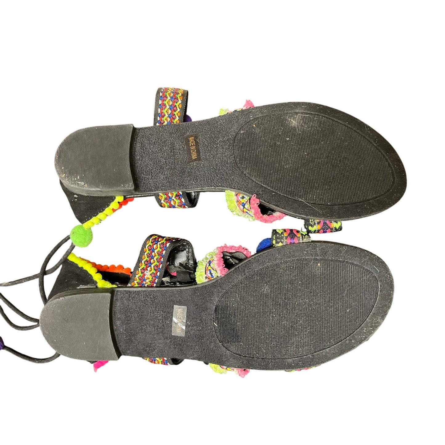 Bamboo Inspire -51 Sandal Women’s Black Size 8