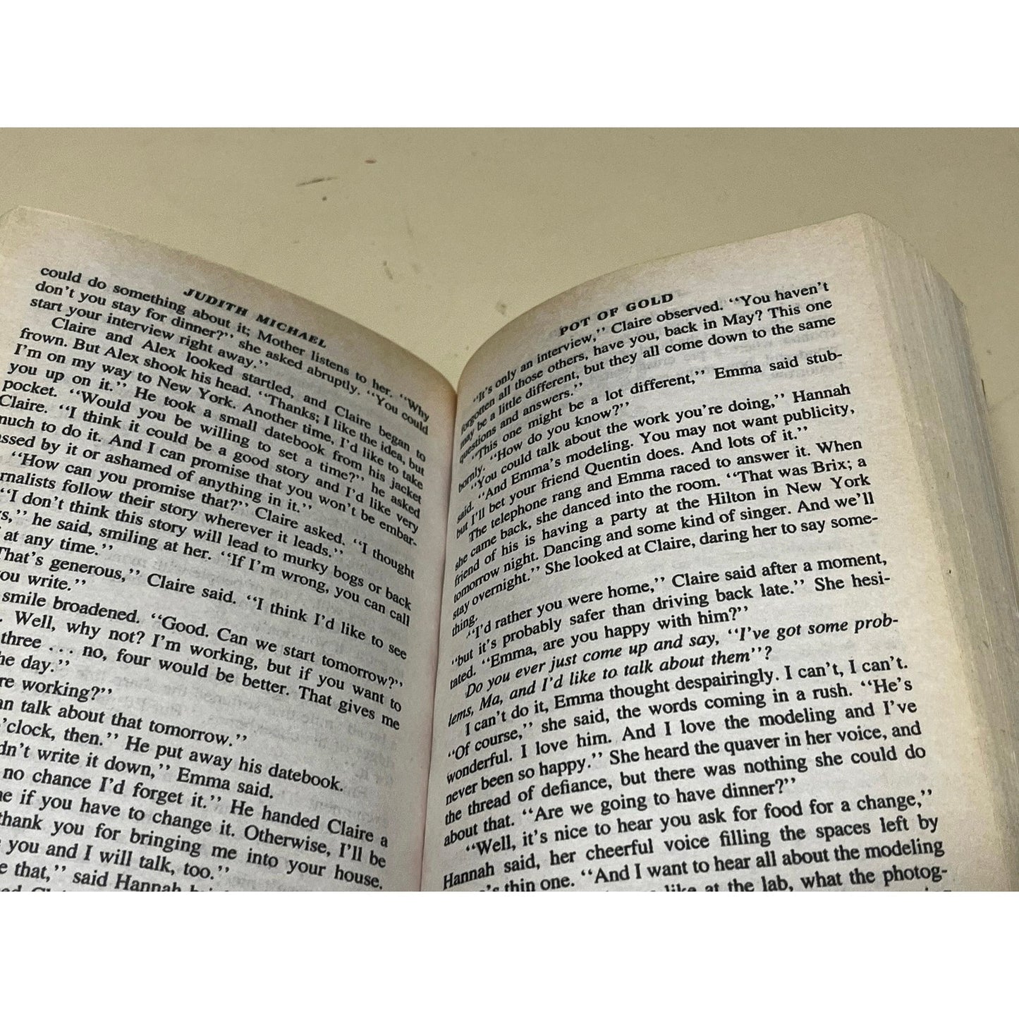 Pot Of Gold Judith Michael Paper Book