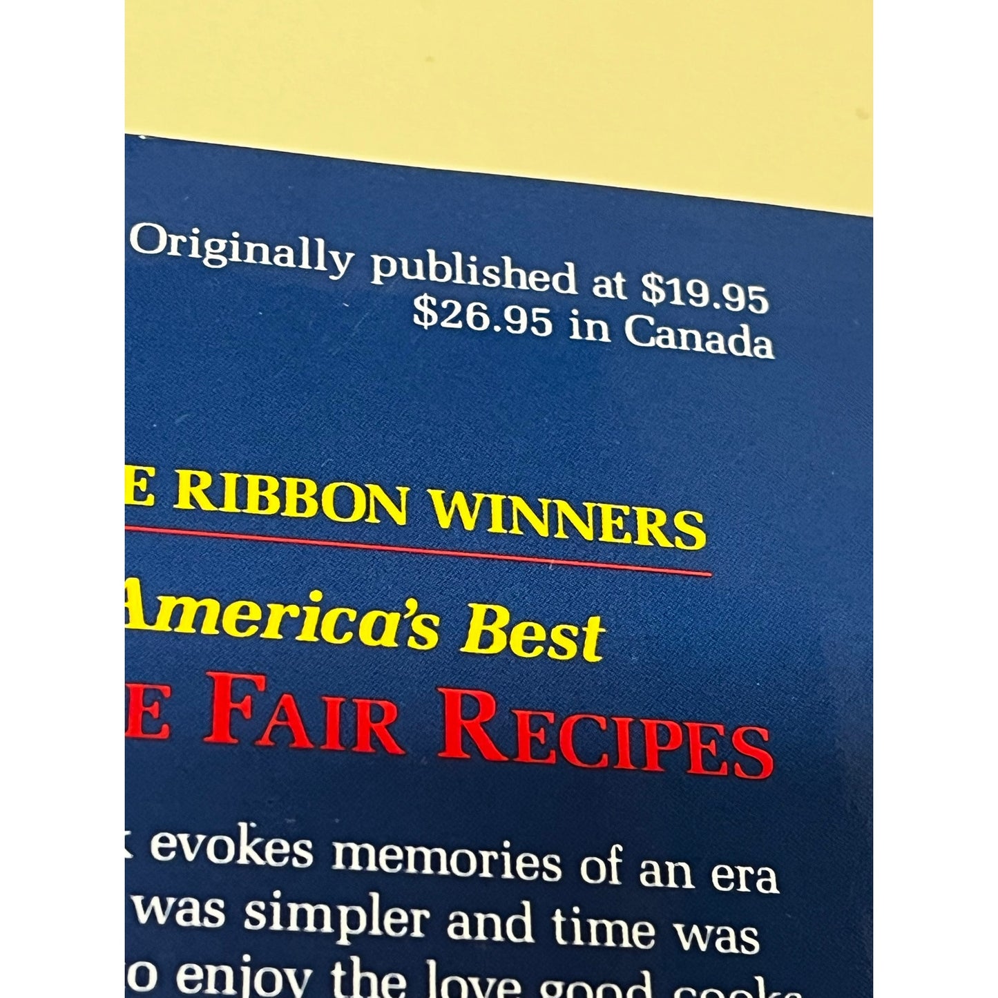 Blue Ribbon Winners: America's Best State Fair Recipes By Catherine Hanley book