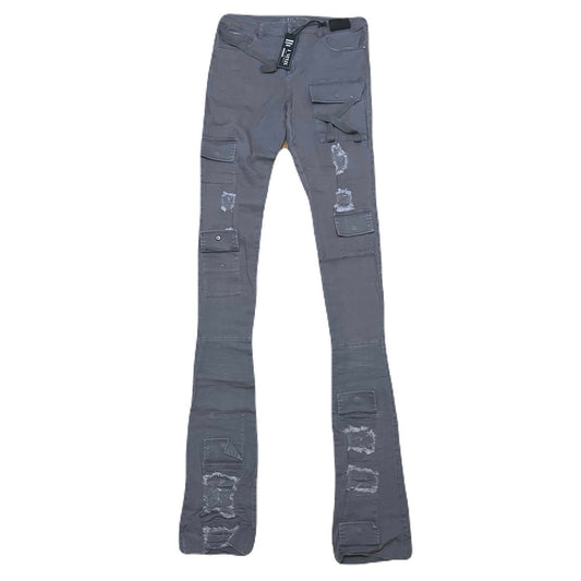 Si Tu Veux Gunner Jean’s Grey Size 40 Superstack With Tags
