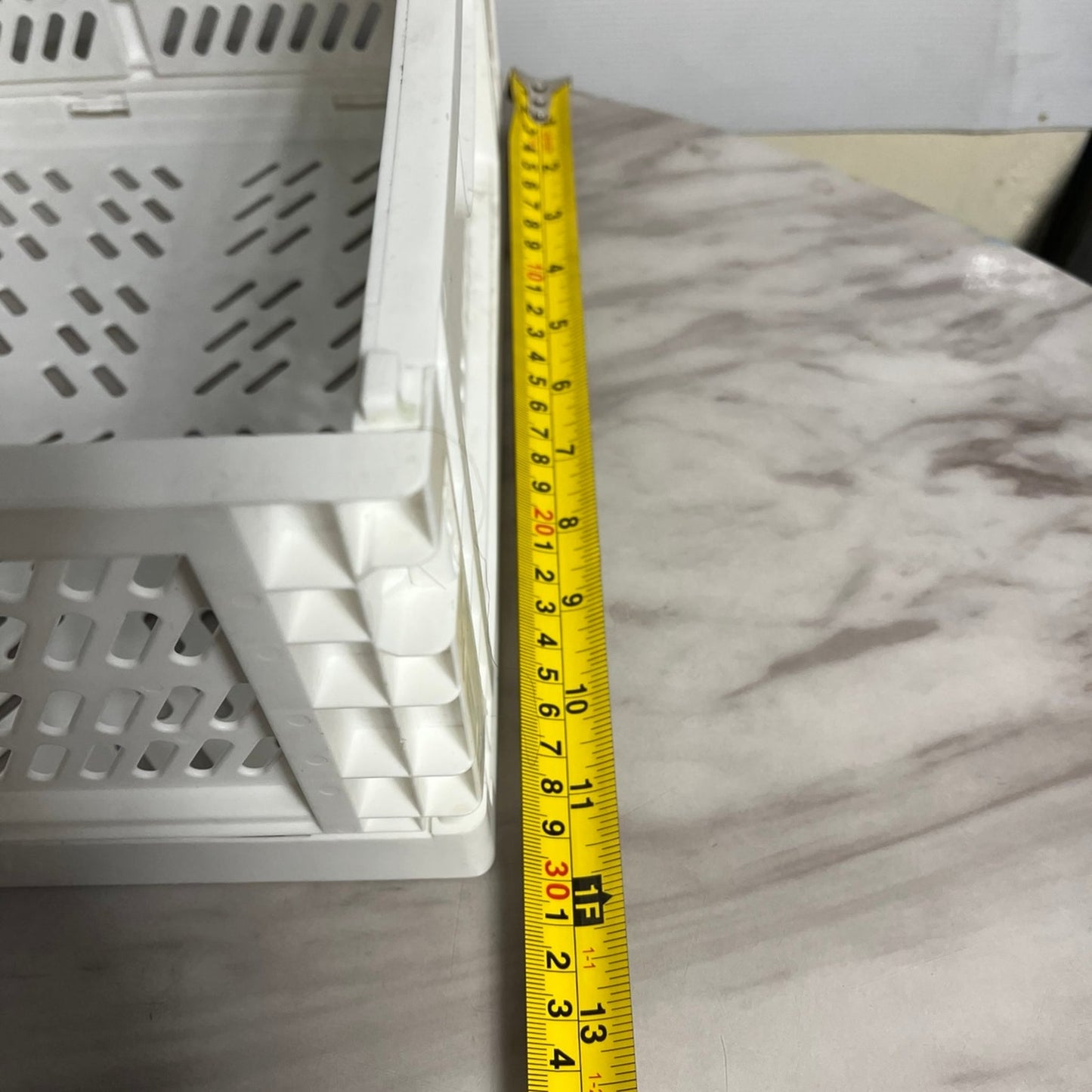 Plastic Foldable Storage Crate Folding Box Basket Stackable Storage Box