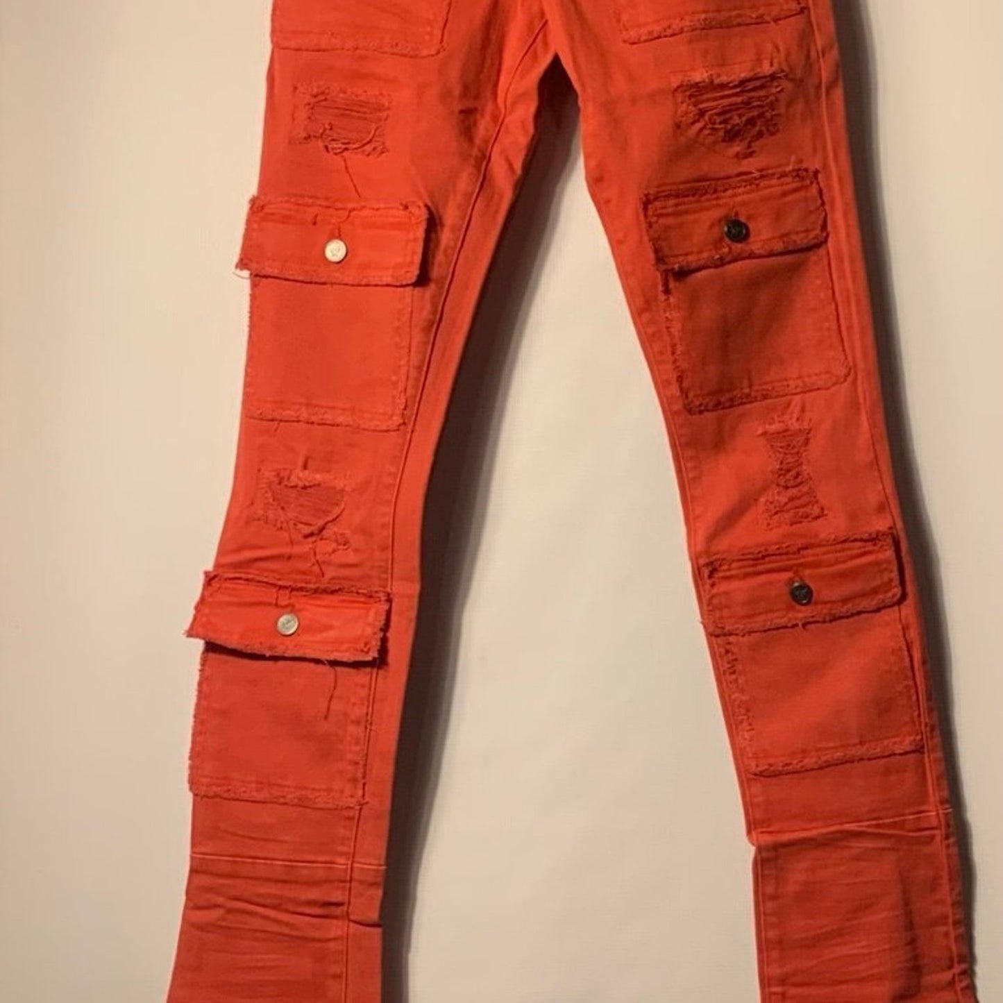 DOCTRINE DENIM (SAVANT RED SUPER STACKED JEAN) SIZE 32