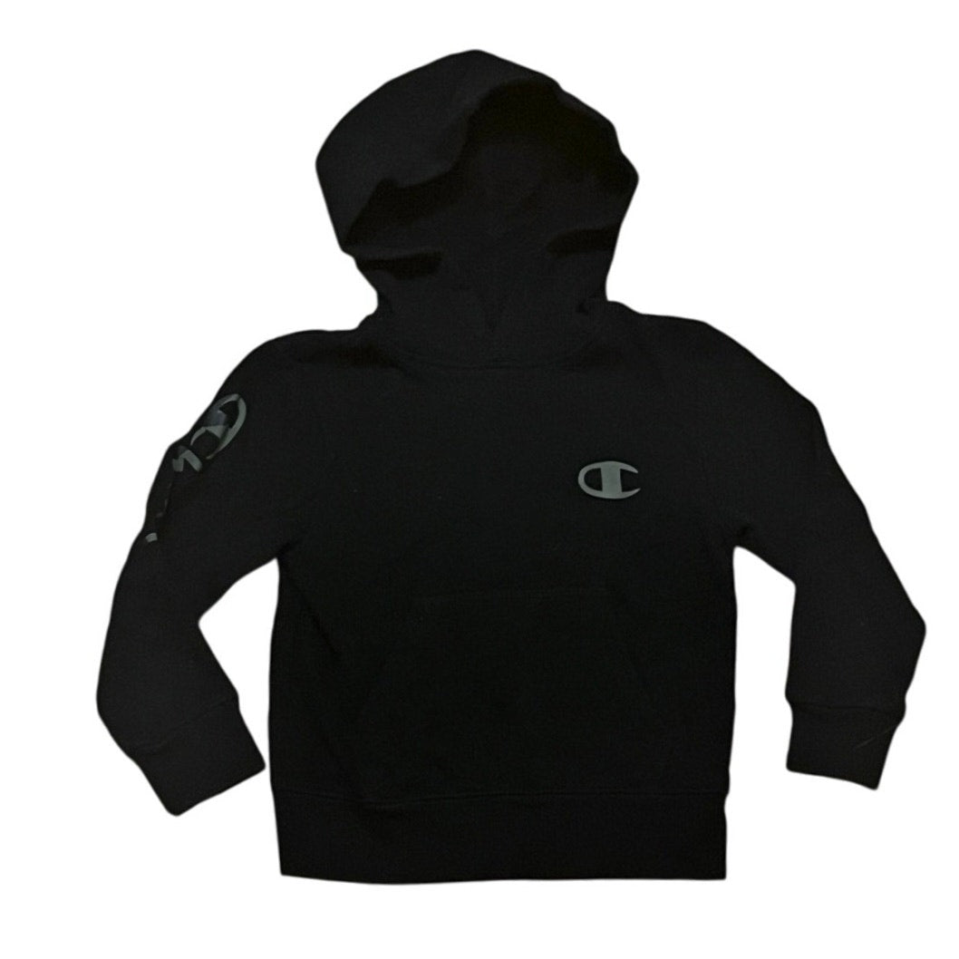 Kids Champion Black Hoodie Size 4