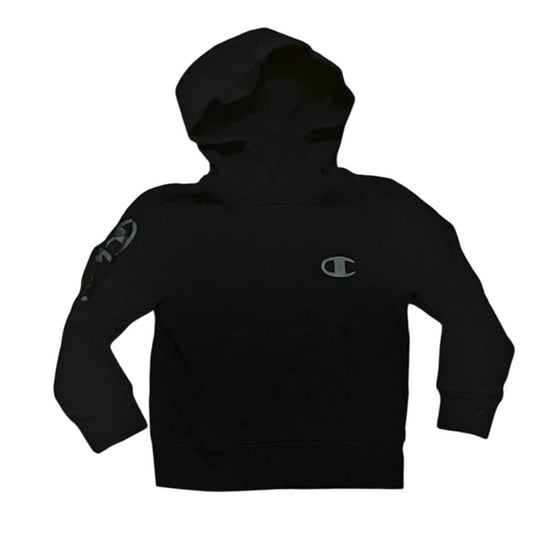 Kids Champion Black Hoodie Size 4