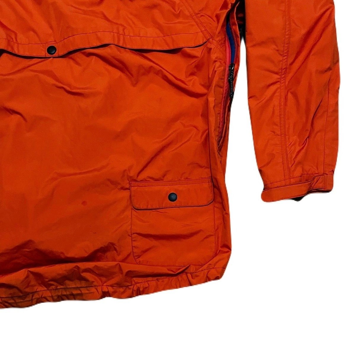 H & M Orange Windbreaker Men’s Jacket In Mint Condition Size XL