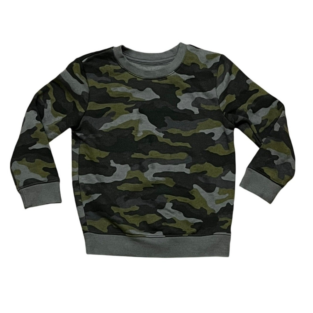 Cat & Jack Army Sweater Size 4T In Good Condition