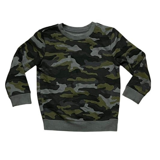 Cat & Jack Army Sweater Size 4T In Good Condition