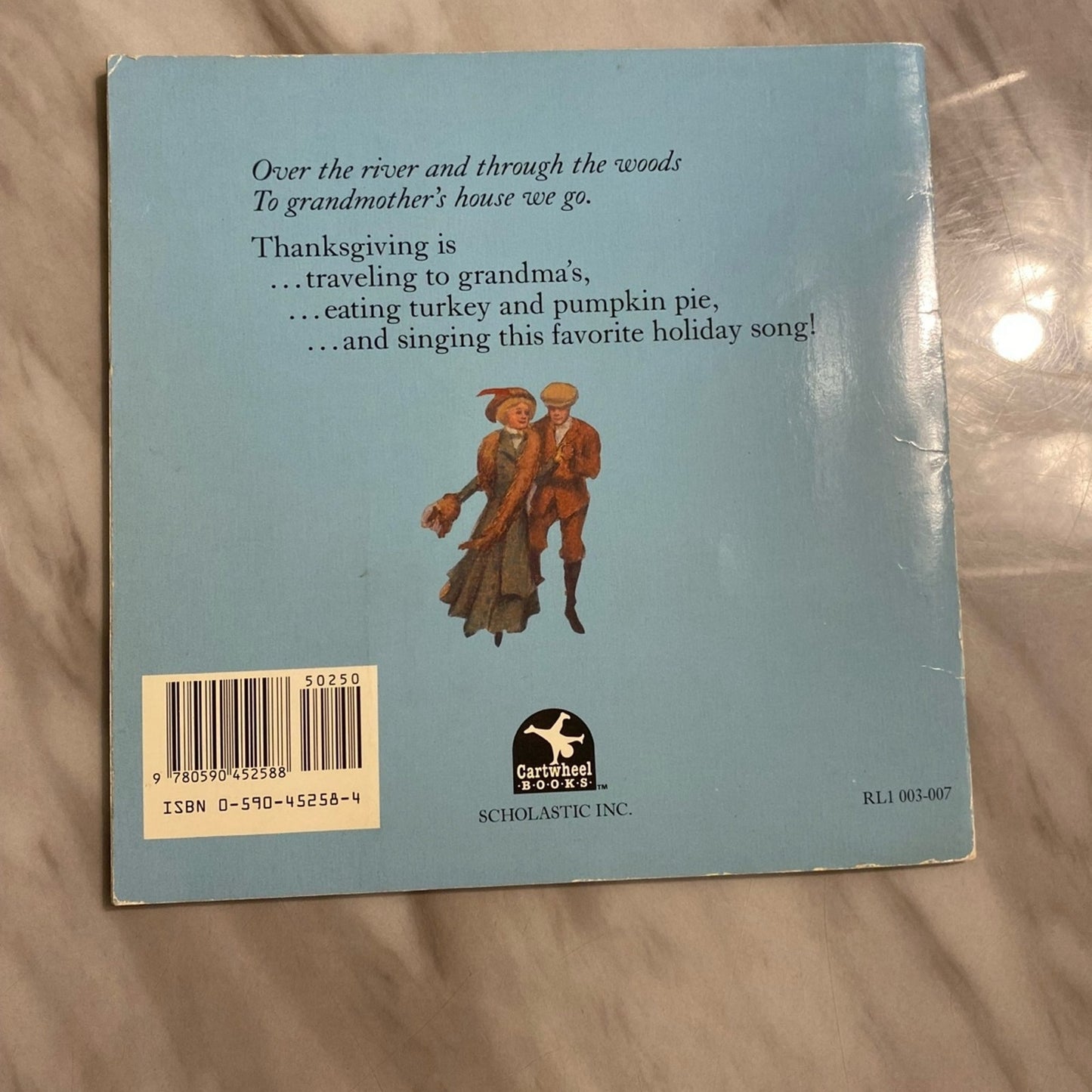 Over the river and though the wood book