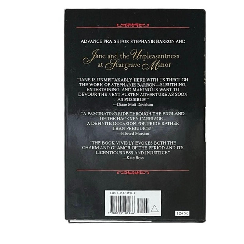 JANE AND THE UNPLEASANTNESS OF SCARGRAVE MANOR: Being the First Jane Austen