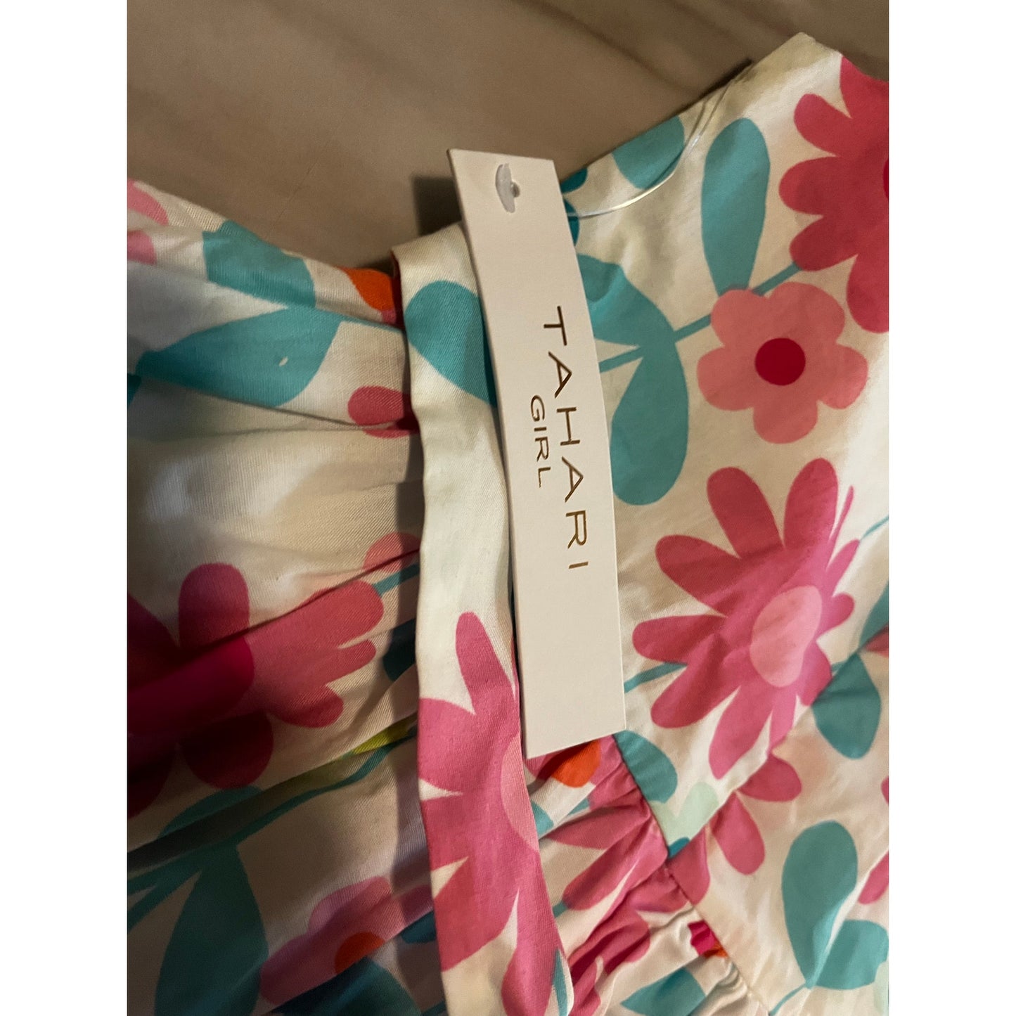 Tahari Girl Dress With Bag Size 5