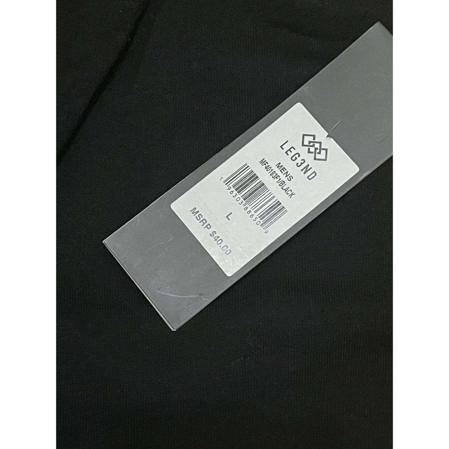 Leg3nd Men’s Black Sweatpants Size Large