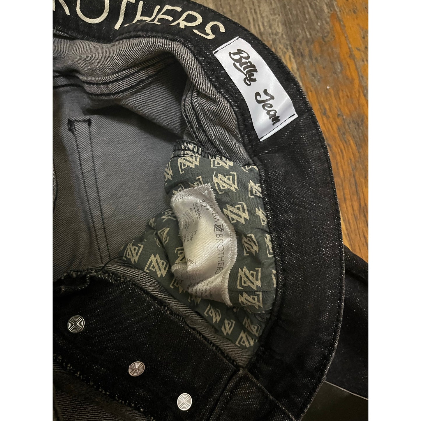 Shabaz Brother Billy Jean’s Men’s Superstack Size 32 New