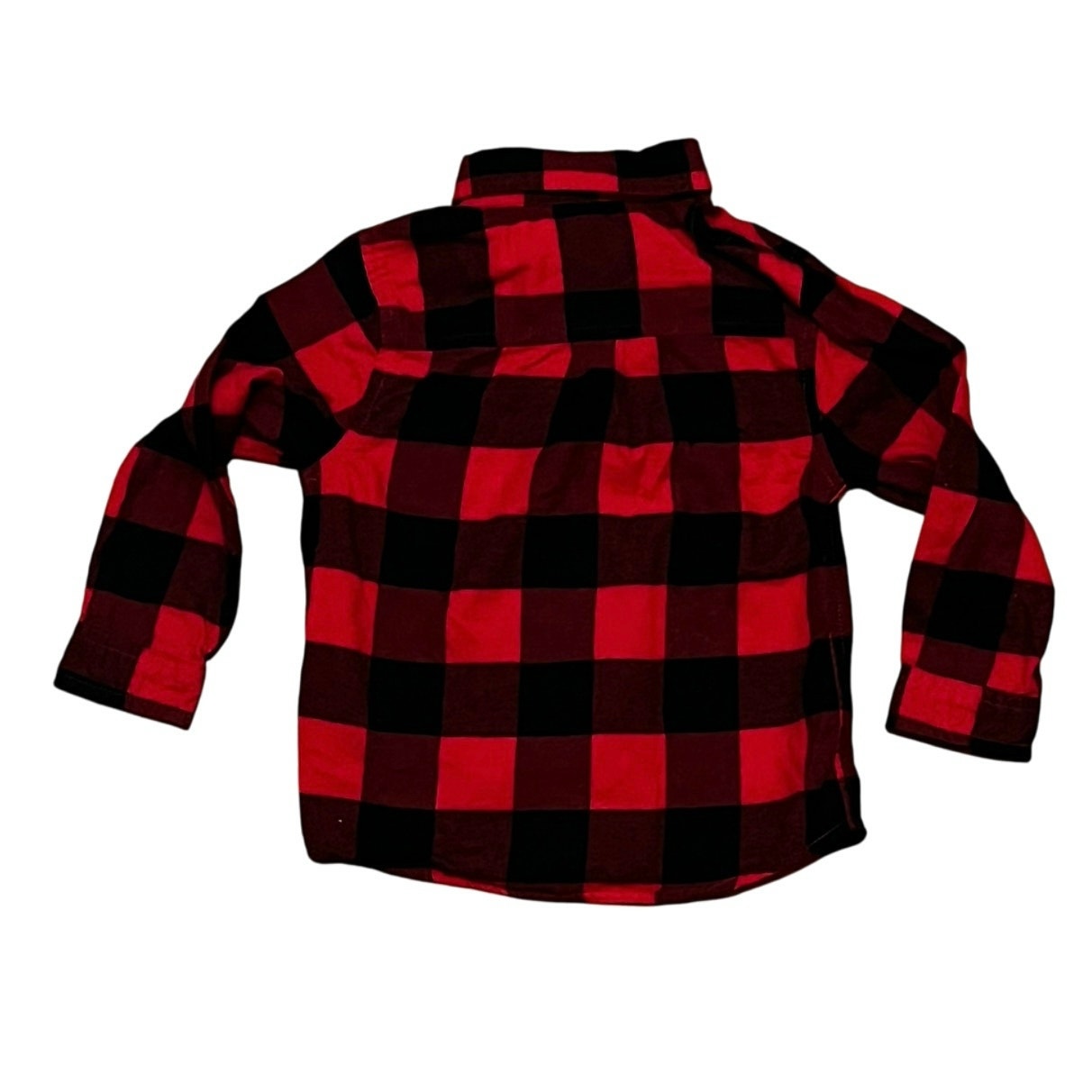 Cat & Jack Kids Long Sleeve Red & Black Size 4 T