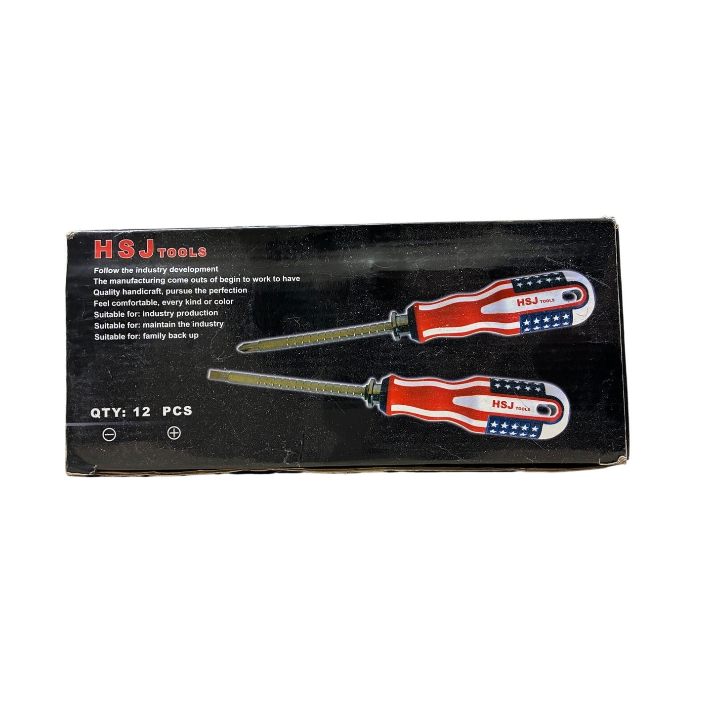 12 pcs HSJ Tools With The America Flag On It