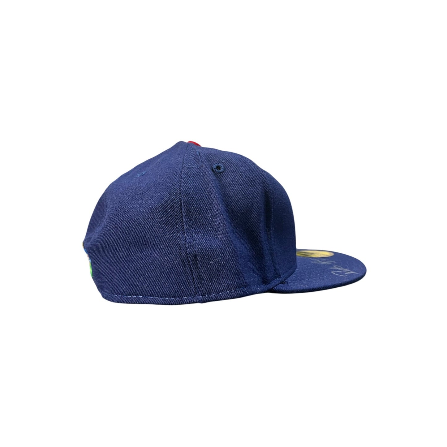 Autographed New Era Hat Size 7 5/8 Royal & Blue Sign By Robinson Canó