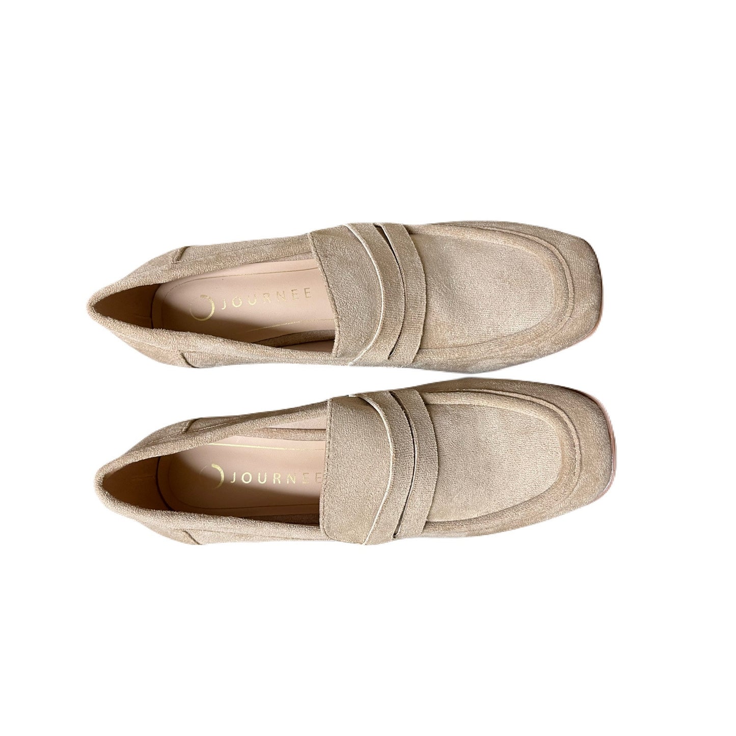 Malleah Block Heel Loafers In Wide Size 7