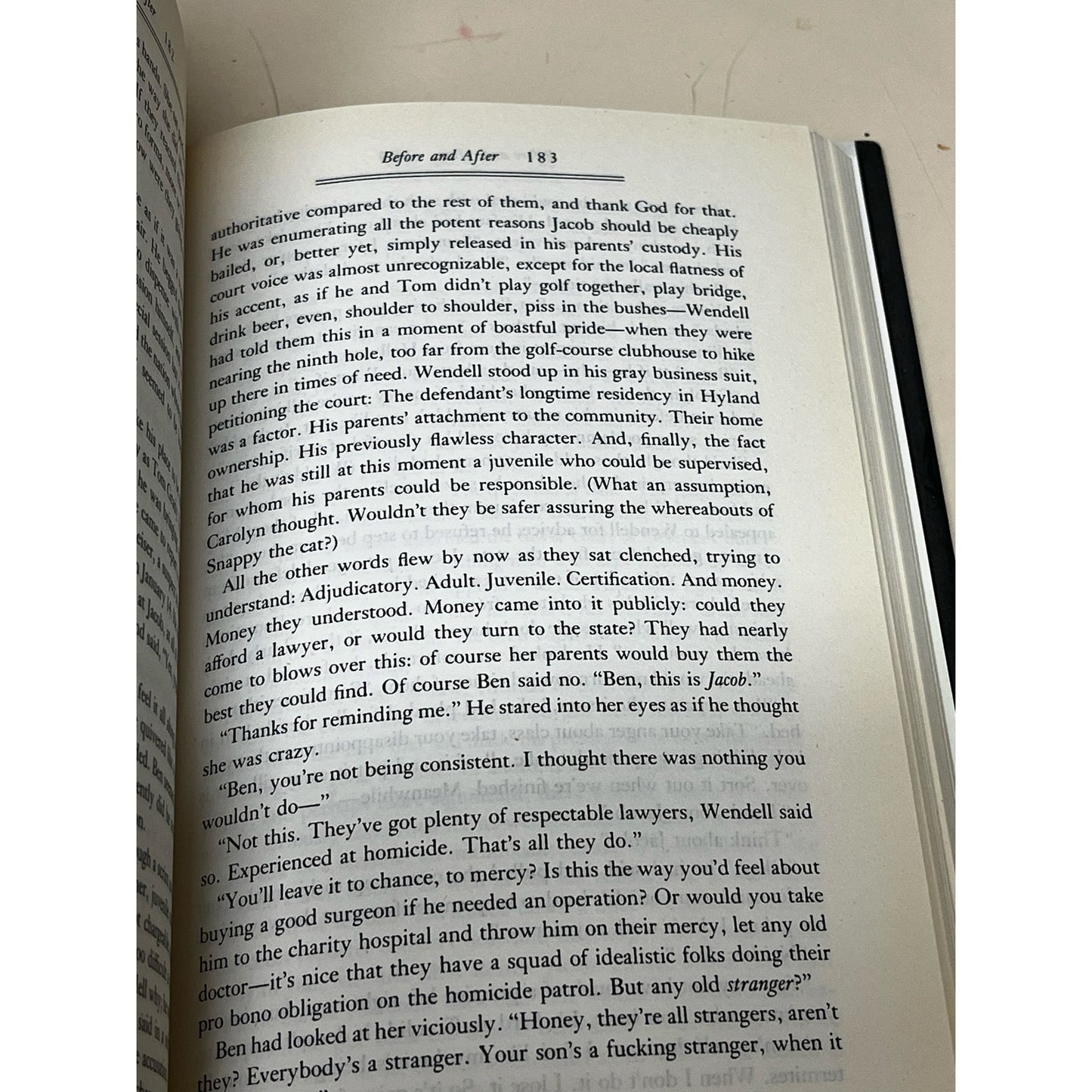 Before and After Hardcover Book