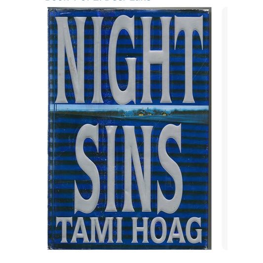 Night Sins Tami Hoag HardCover Book
