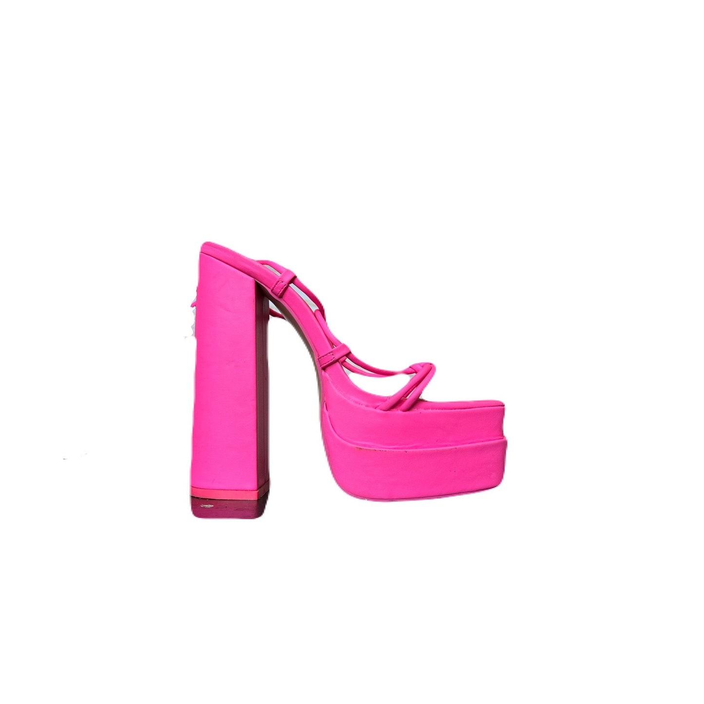 Size 5 Public Desire Women’s Pink Heels 6” Heels