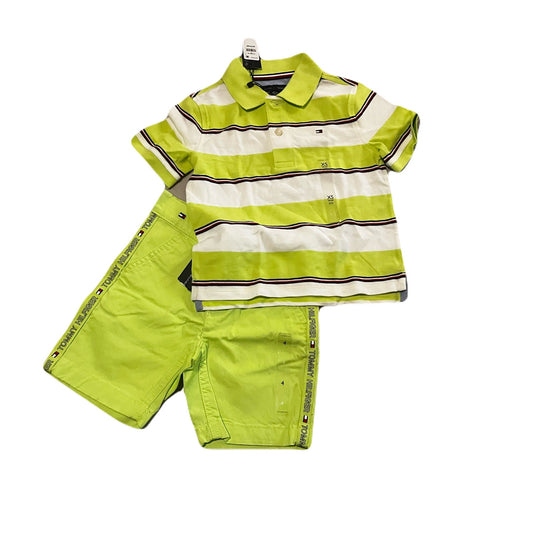 Tommy Hilfiger Lime Green Kids Outfit Size 4T