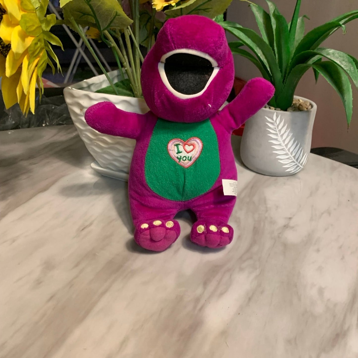 Barney stuff animal 9” Tall