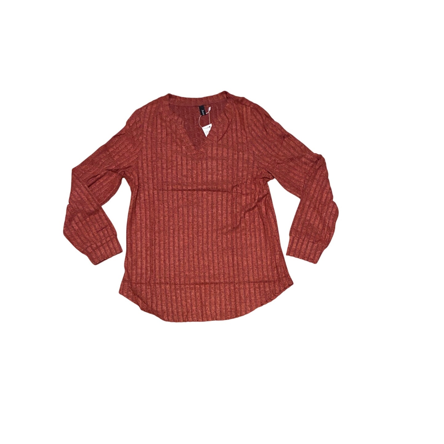 Automet Long Sleeve Burgundy Shirt Size Medium