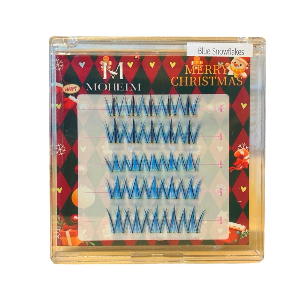 Moheim Blue Snow Flake eyelashes