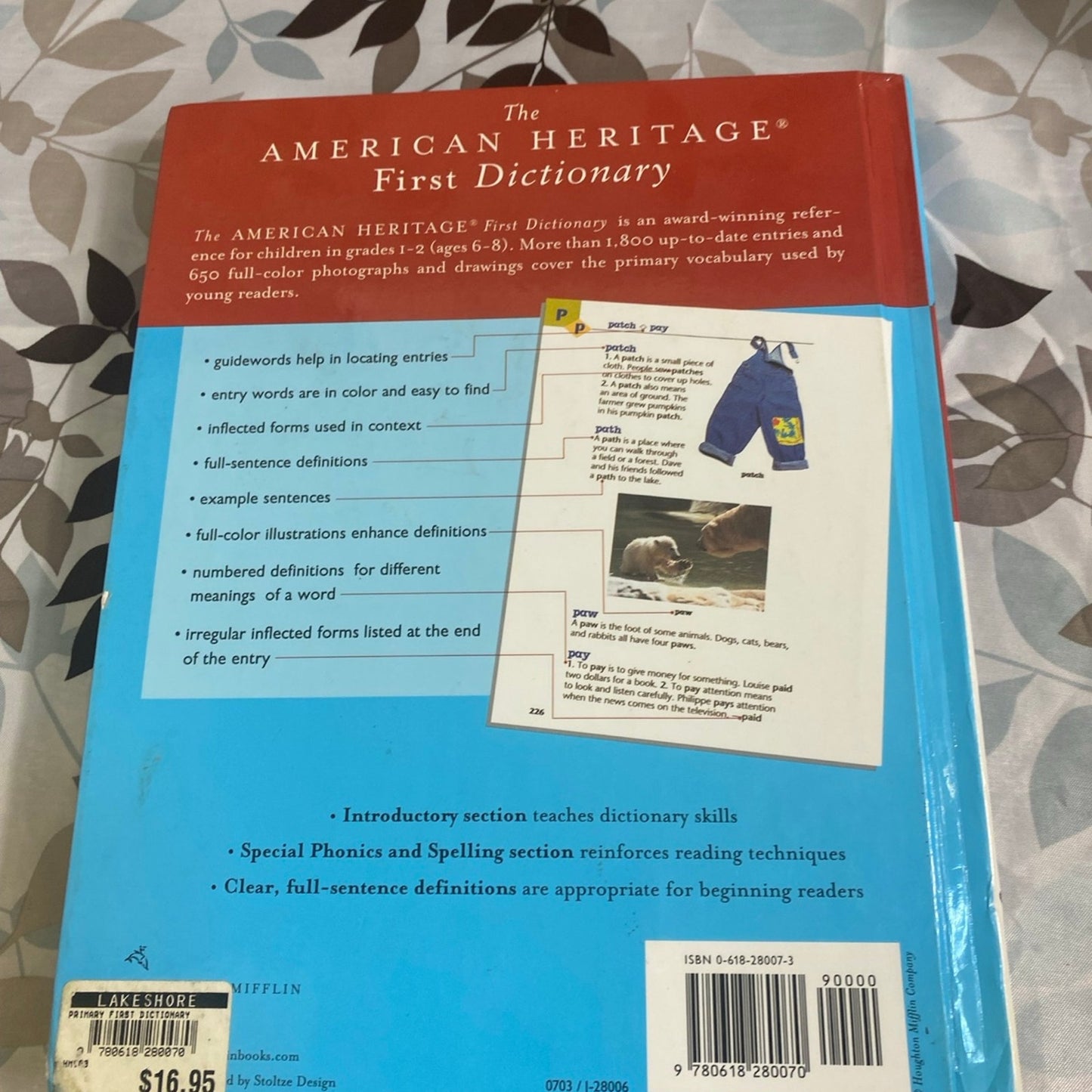 First dictionary Book