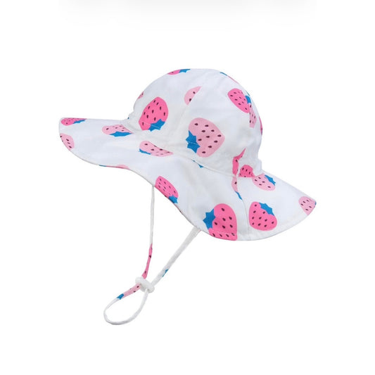 Baby Girl Sun Hat Floppy | UPF 50+ Sun Protection Wide Brim Summer Bucket
