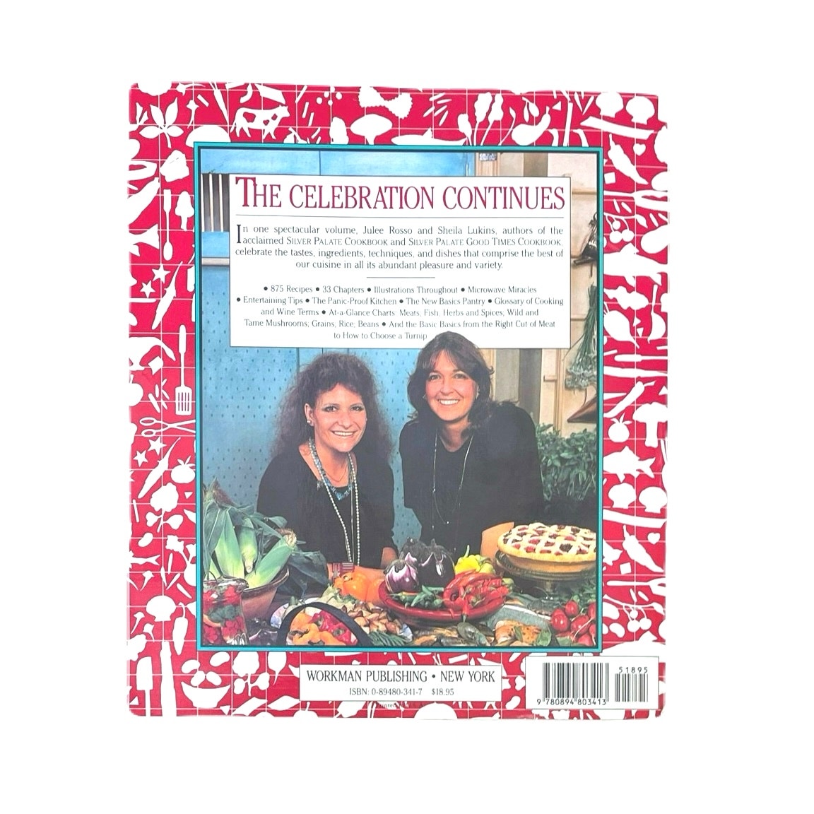 The New Basics Cookbook Julee Rosso & Sheila Lukins Paperbook