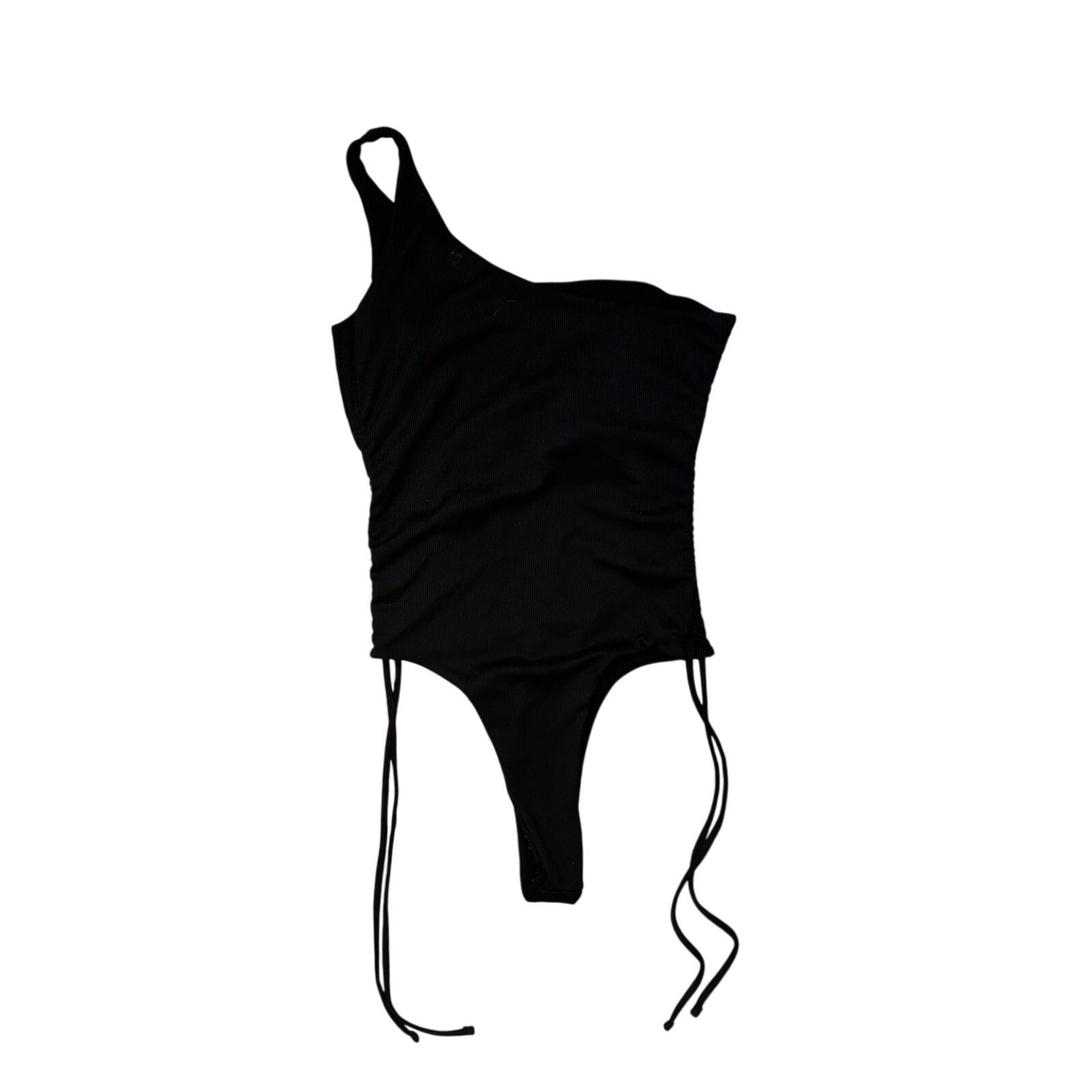 SHEIN Women’s Black Body Suit With One Sleeve Size Small