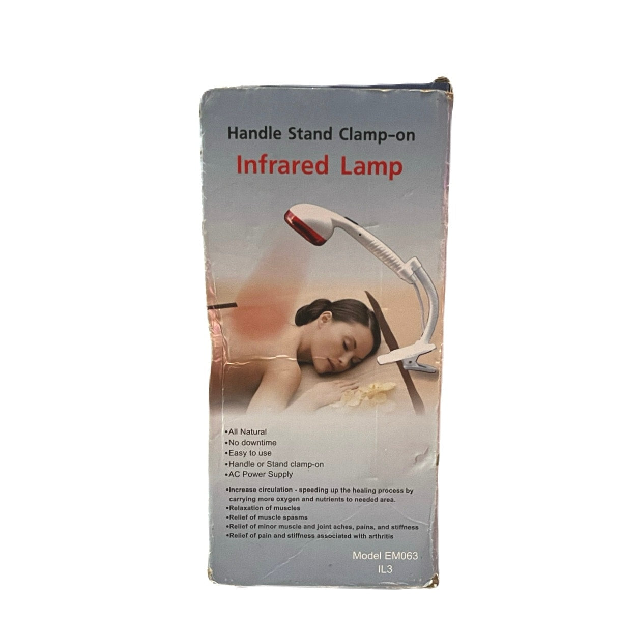 Handle Stand Clamp-On Infrared Lamp