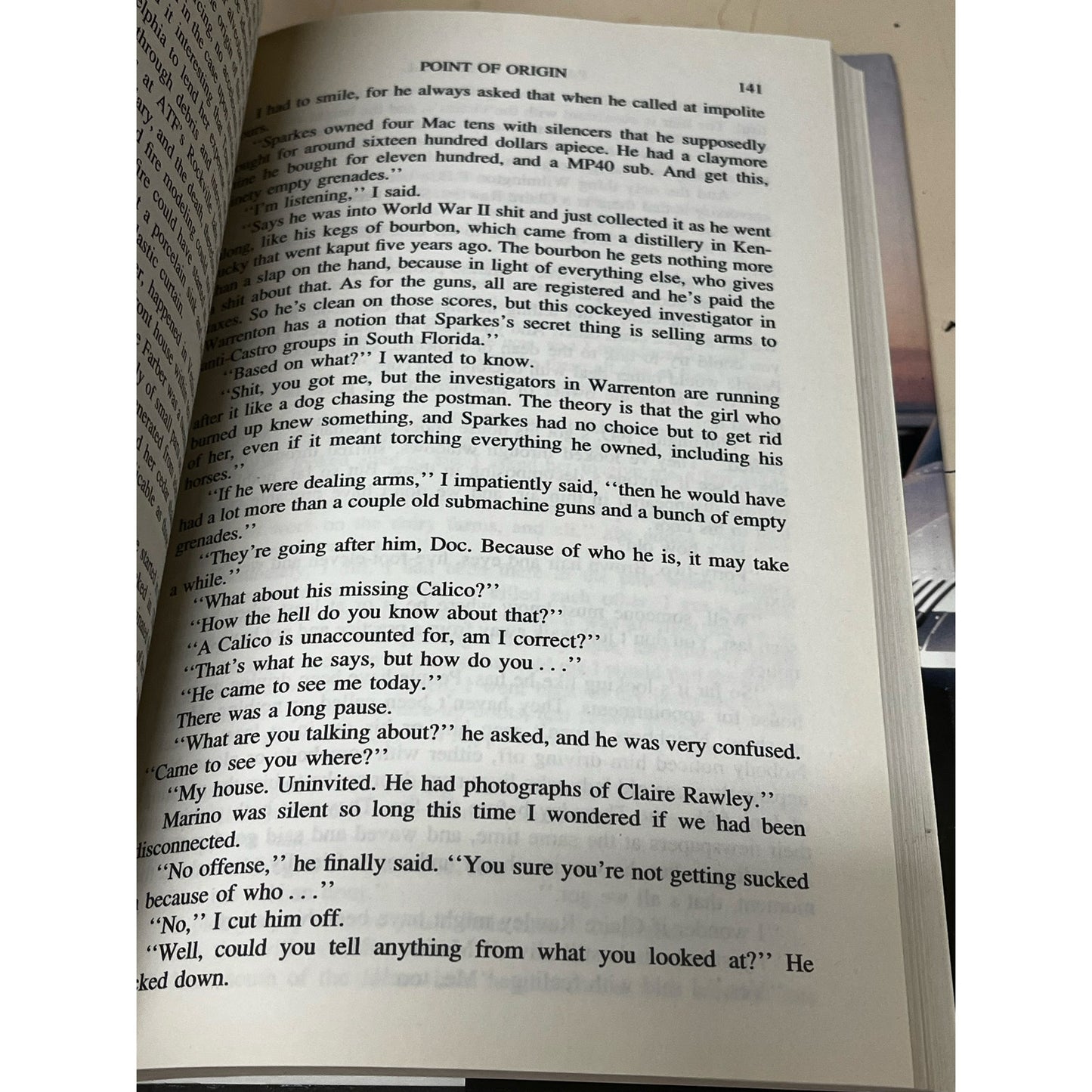 Patricia Cornwell
POINT OF ORIGIN