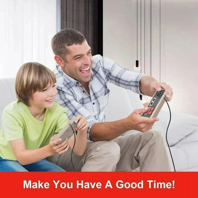Retro Controllers with 620 Built-in Classic Plays, 8-Bit Video Play System