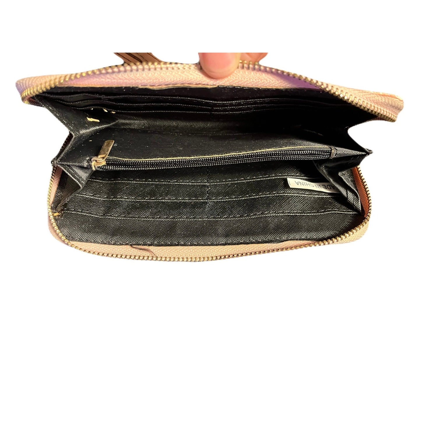 Peach Women’s Wallet 8” W X 4” L