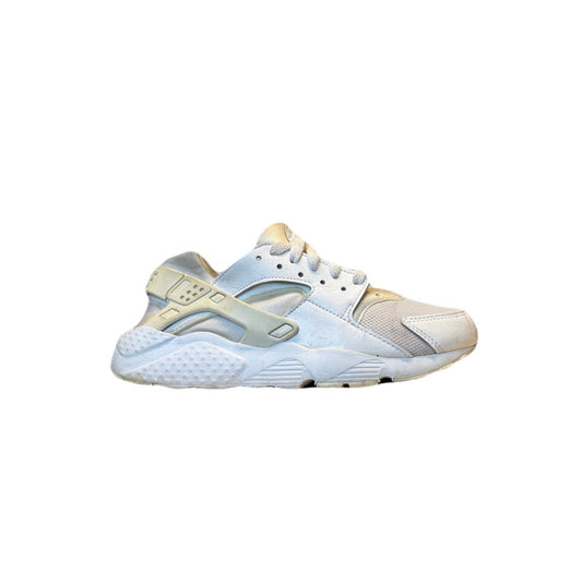 Nike Huarache Run 654275-110 Youth US 7 Running Shoes White Athletic Sneakers
