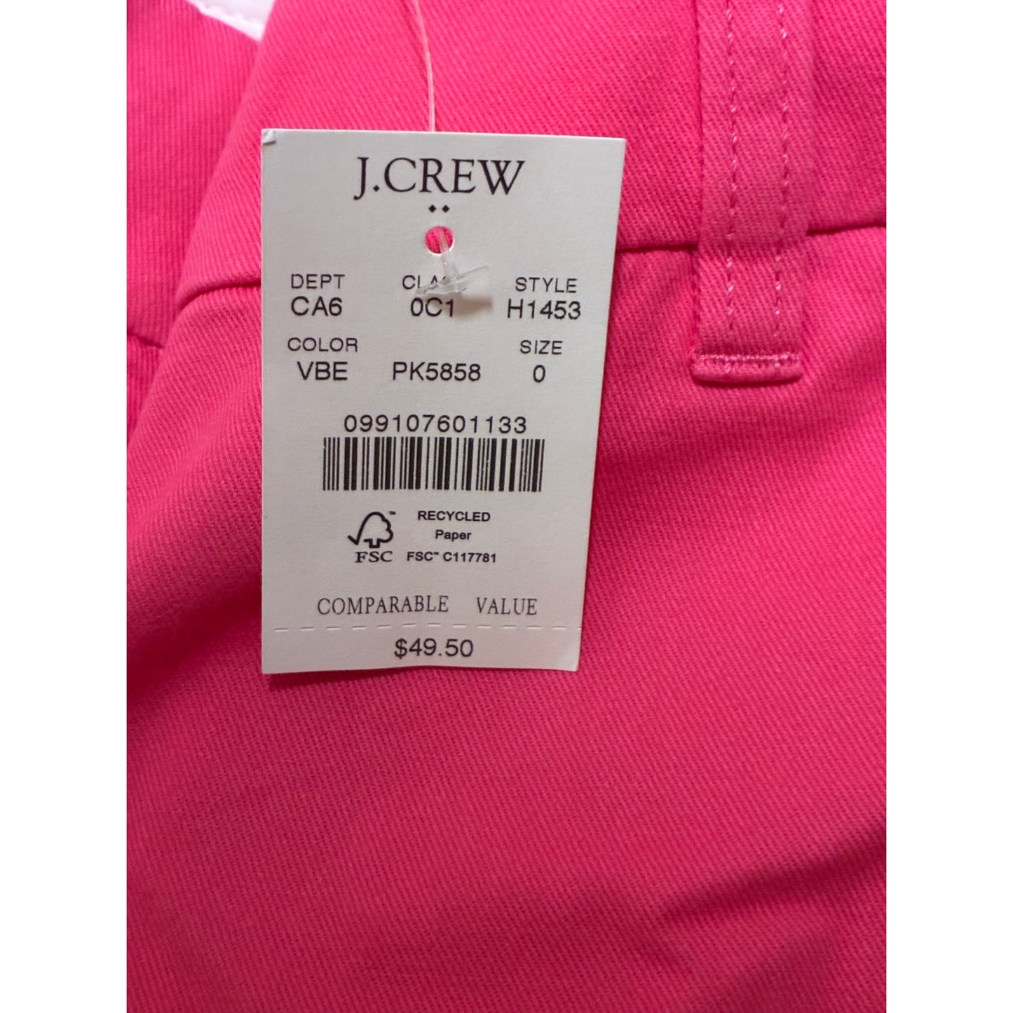J.Crew Pink Women’s Shorts Size 0