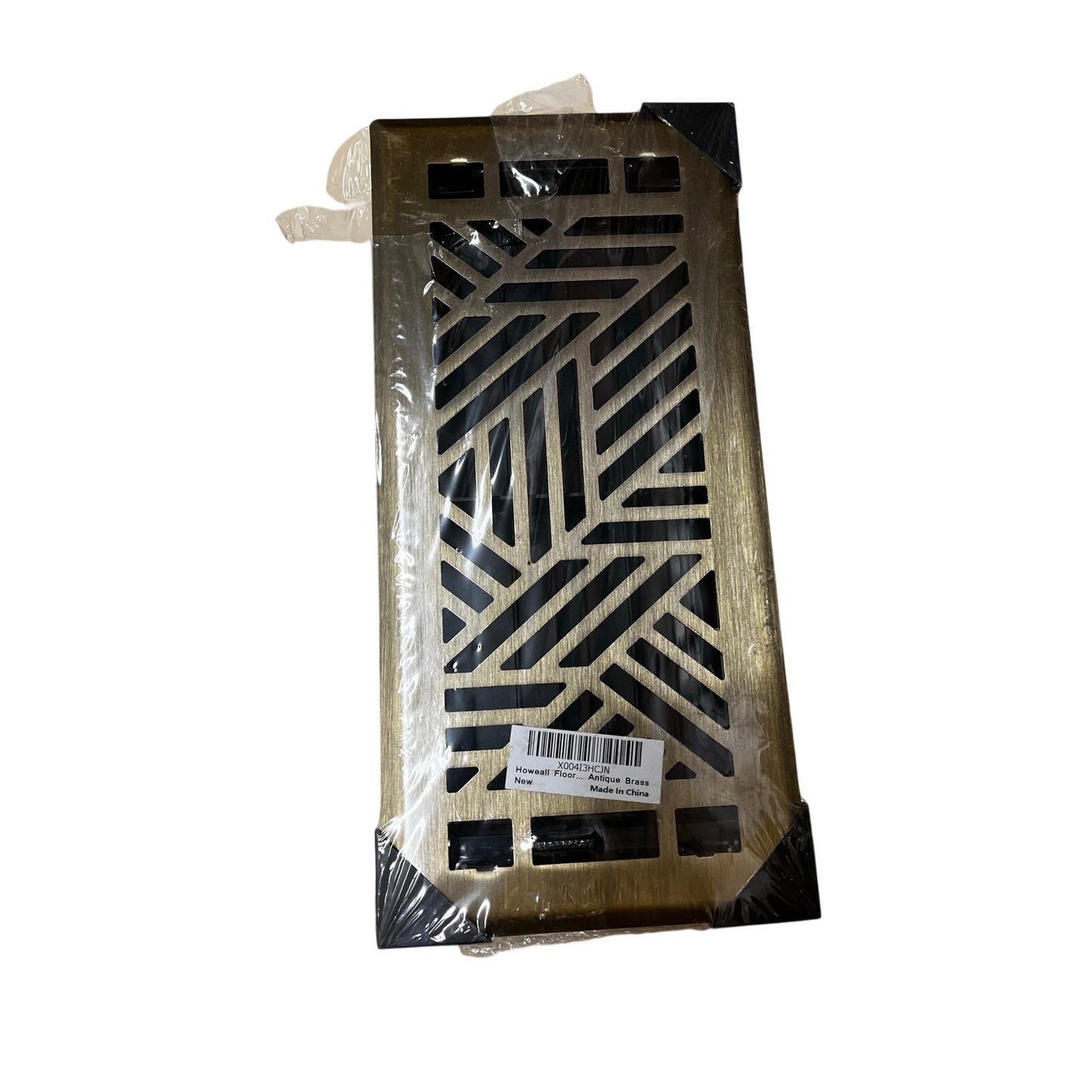 4X10 Inches Heavy Duty Walkable Floor Vent Cover for Home Floor - Satin Nickel