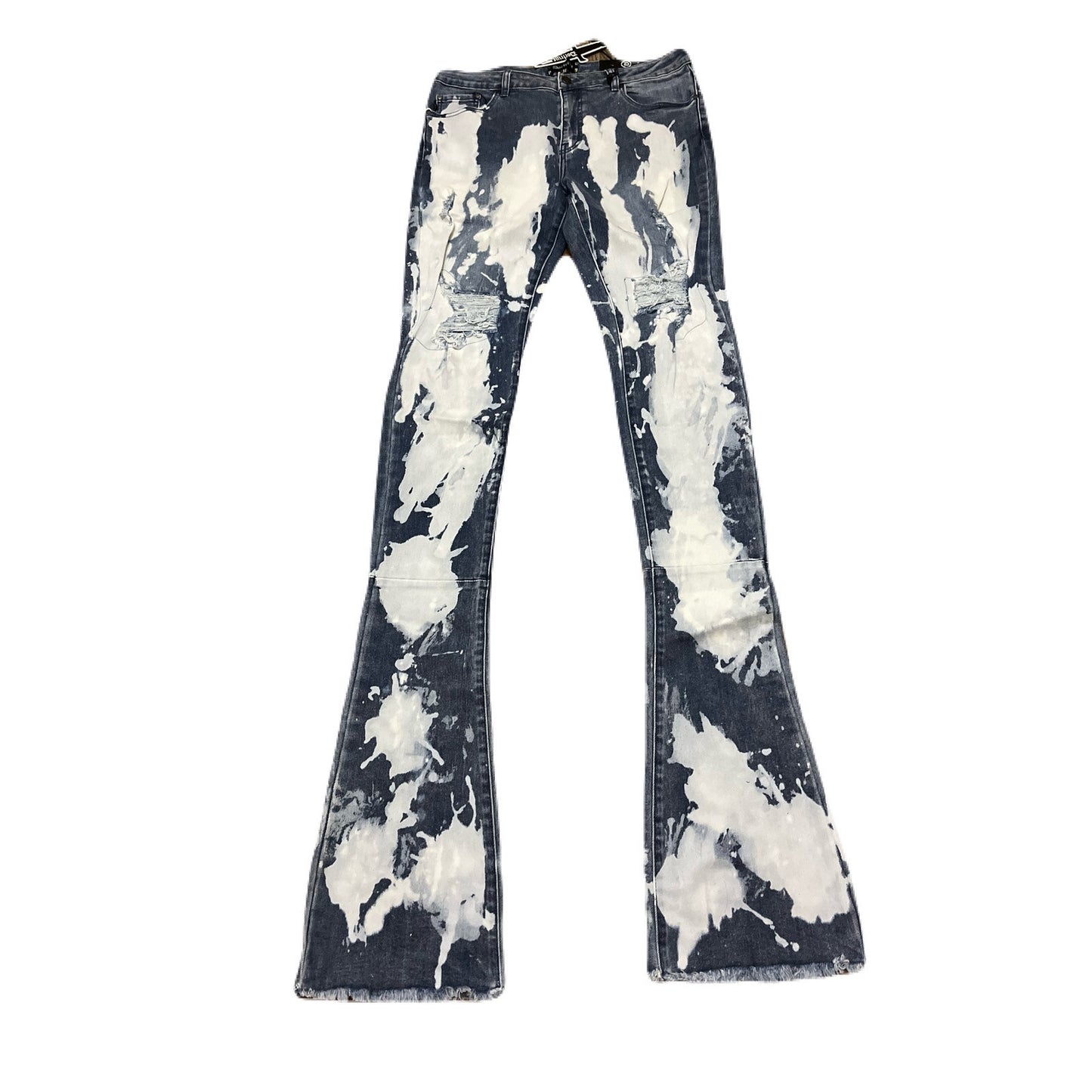 Doctrine Hendrix Stacked Indigo Wash Size 36 New