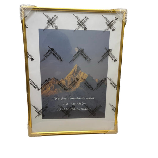 Reminder Picture Flame 12 X 16” - 30.4 X 40.6 cm With Gold Flame